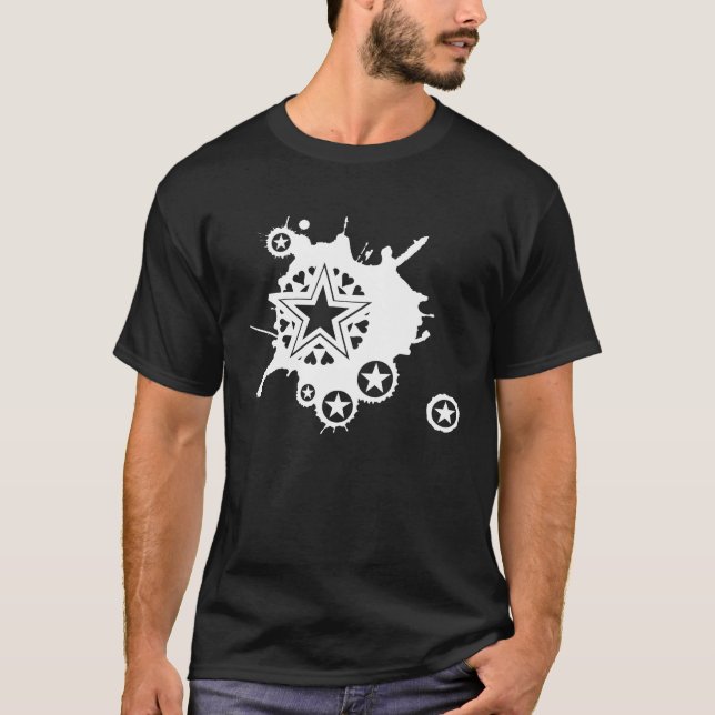 Emo Star Explosion T-Shirt (Front)