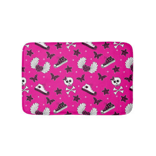 Emo Symbols Bath Mat