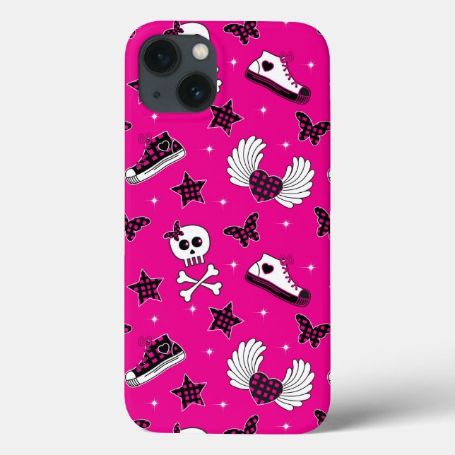 Emo Symbols Case-Mate iPhone Case (Back)