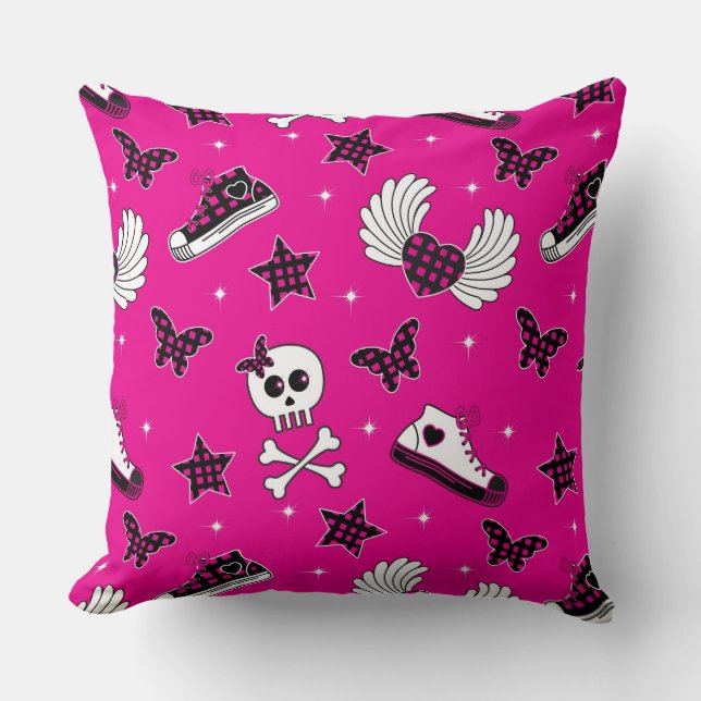 Emo Symbols Cushion (Front)