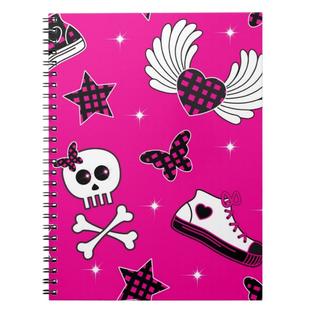 Emo Symbols Notebook (Front)