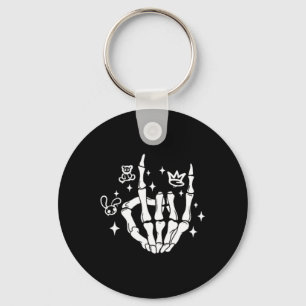 Emo Uncles Club Fathers Day 2 Sides  Key Ring