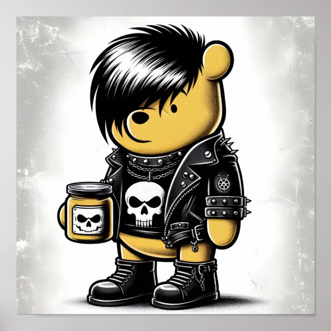 Emo Winnie the Pooh 1 Poster (Front)