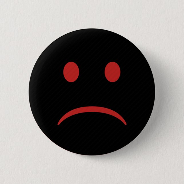 emoji 6 cm round badge (Front)
