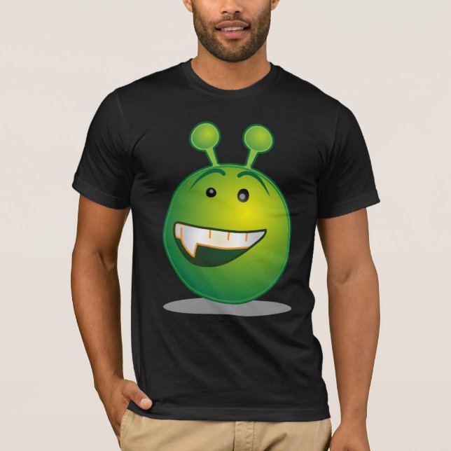 EMOJI ALIEN FUNNY TRENDY T-shirt (Front)