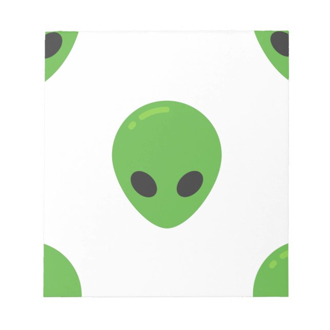 emoji aliens notepad (Front)
