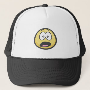 Emoji: Anguished Face Trucker Hat