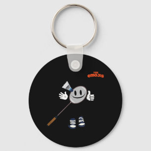 Emoji Badminton Sports Thumb Up  Key Ring