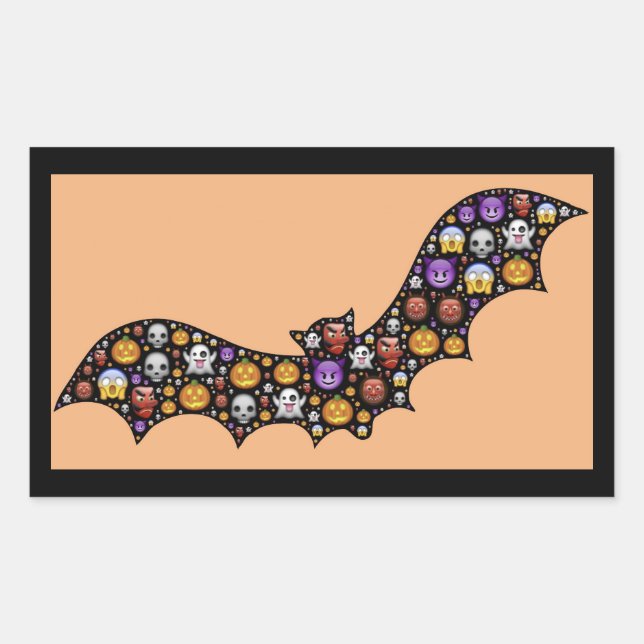 emoji bat stickers (Front)