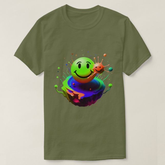 Emoji Colors T-Shirt (Design Front)