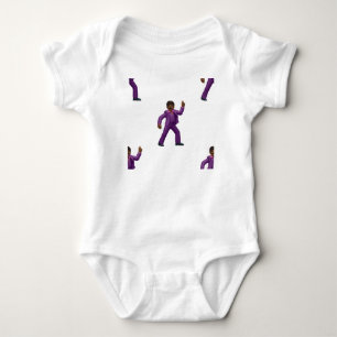 Emoji Dancing Man Baby Bodysuit
