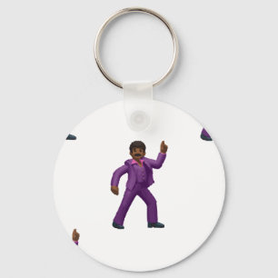 Emoji Dancing Man Key Ring