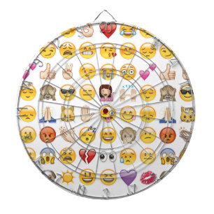 emoji dartboard