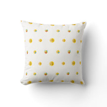 Emoji Delight Decorative Pillow