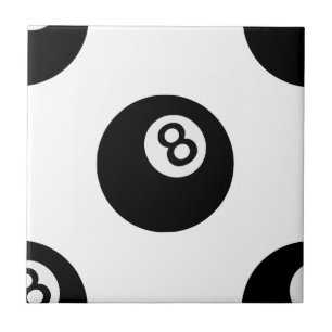 emoji eight ball ceramic tile