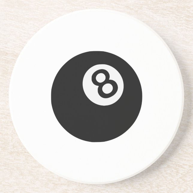 emoji eight ball coaster (Front)