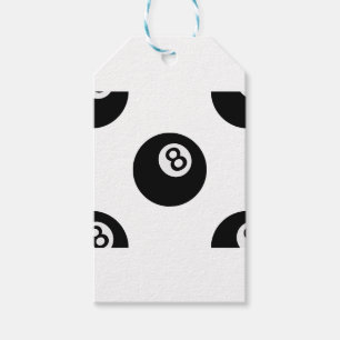 emoji eight ball gift tags