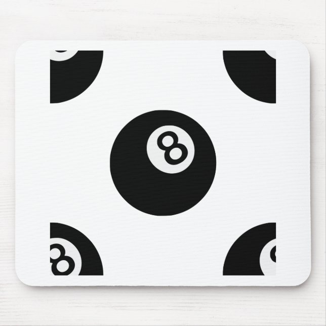 emoji eight ball mouse pad (Front)