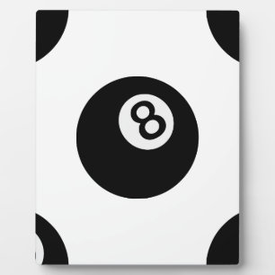 emoji eight ball plaque