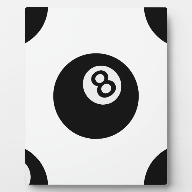 emoji eight ball plaque (Front)