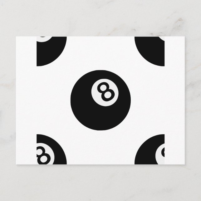 emoji eight ball postcard (Front)