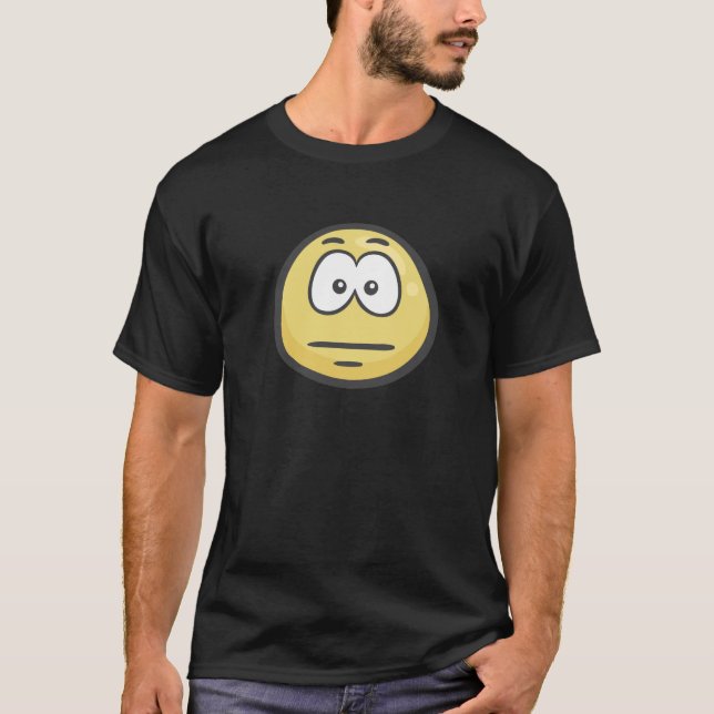 Emoji: Expressionless Face T-Shirt (Front)