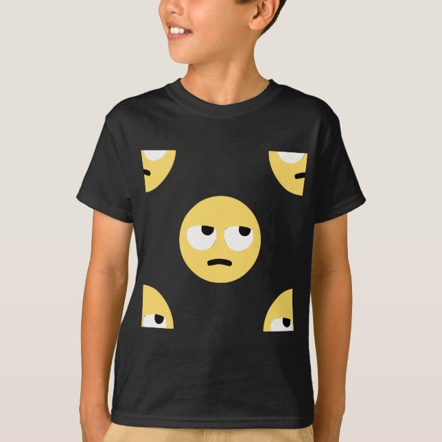 emoji eye rolling T-Shirt (Front)