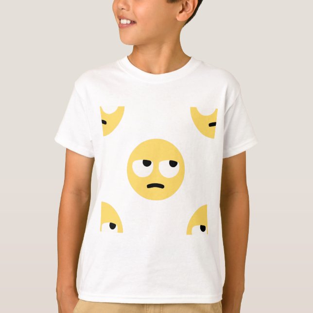 emoji eye rolling T-Shirt (Front)