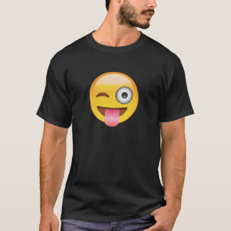 Emoji - Face With Tongue T-Shirt