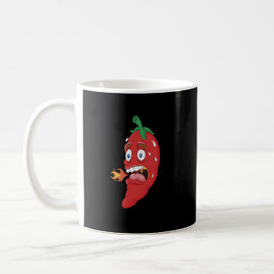 Emoji Funny Chilli Pepper Hot Sauce Food Lover   Coffee Mug