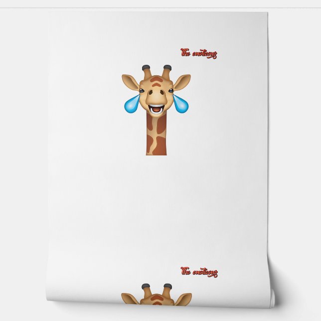 emoji happy crying giraffe face   wallpaper (Unrolling)