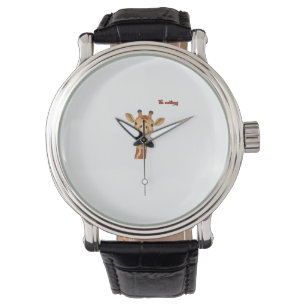 emoji happy enthusiastic giraffe face  watch