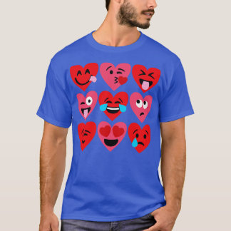 Emoji Hearts T-Shirt