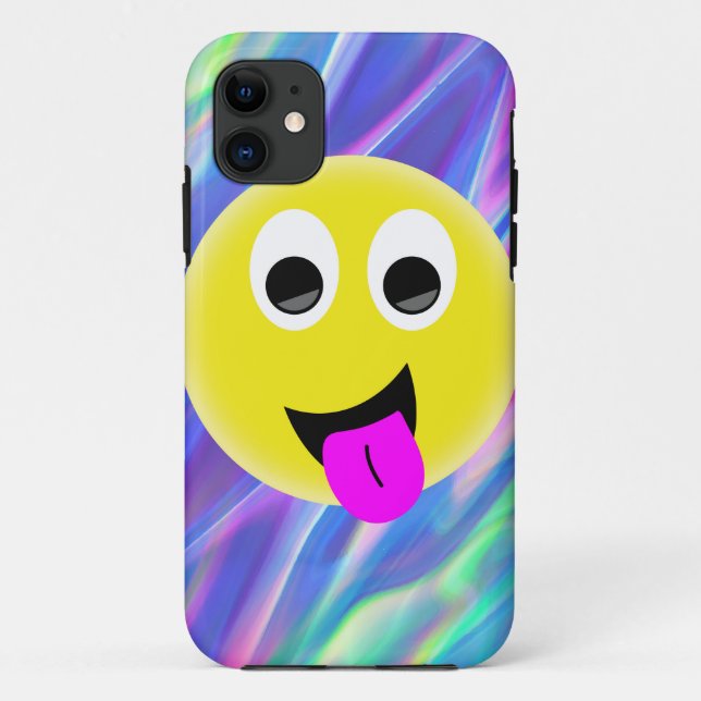 emoji hologram Case-Mate iPhone case (Back)