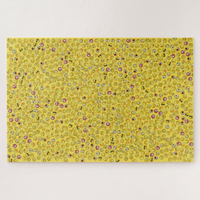 Emoji Jigsaw HARD Jigsaw Puzzle (Horizontal)