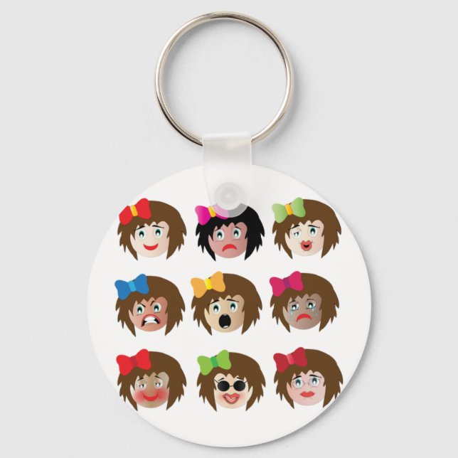 emoji key ring (Front)