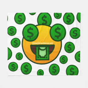 Emoji Madness Fleece Blanket