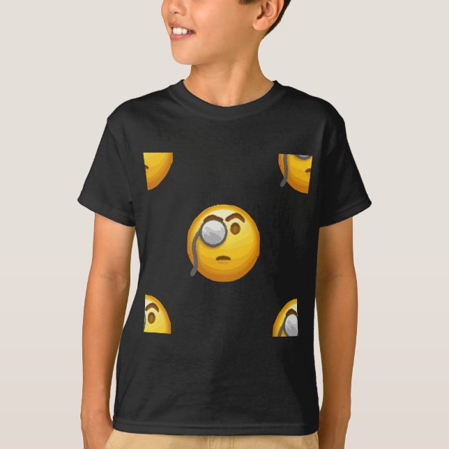 emoji monocle T-Shirt (Front)