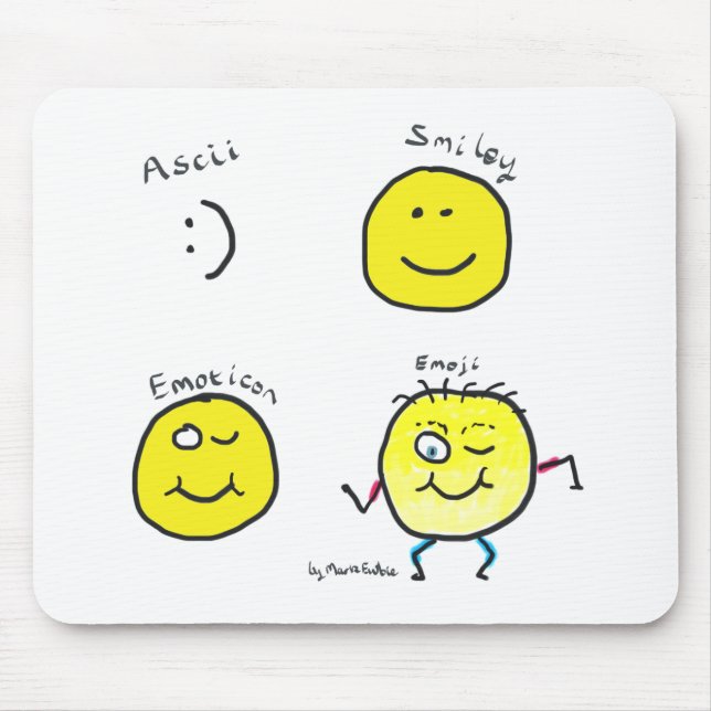 Emoji Mouse Pad (Front)
