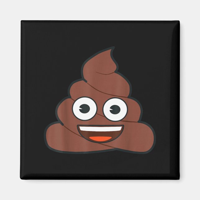 Emoji Op Happy Yellow Smile Face  Magnet (Front)