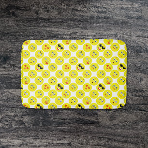 Emoji Pattern Bath Mat