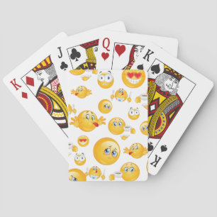 Emoji Pattern Playing Cards