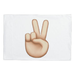 Emoji - Peace Pillowcase