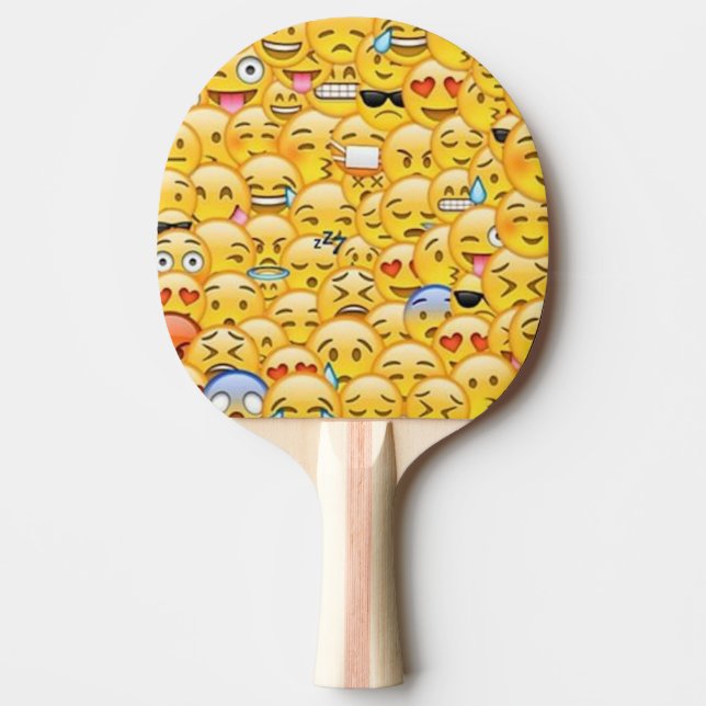 emoji ping pong paddle (Front)