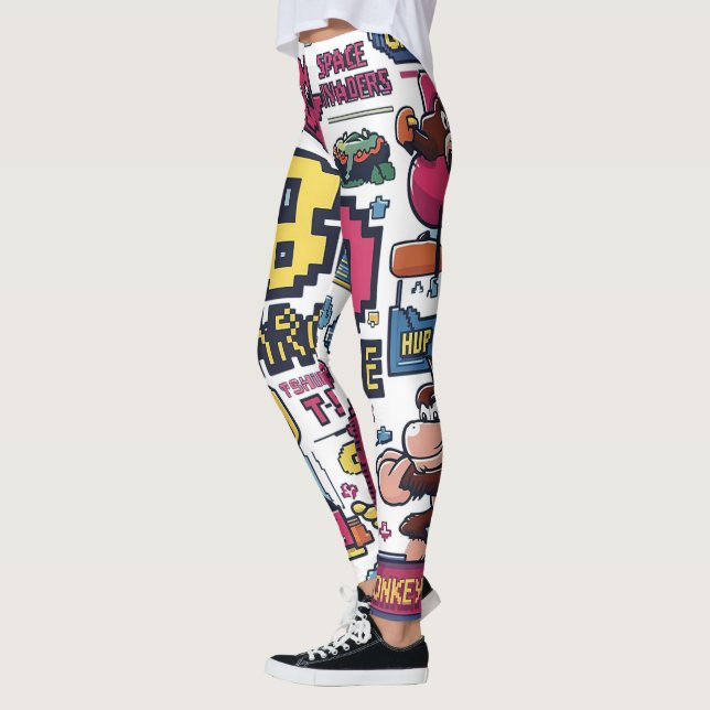 EMOJI PRINT LEGGINGS (Left)