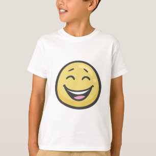 Emoji: Smiling Face With Open Mouth & Smiling Eyes T-Shirt