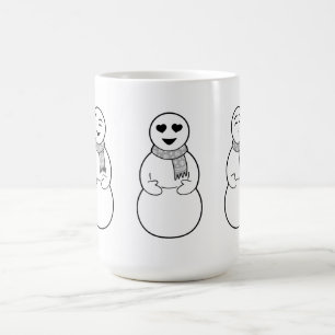 Emoji Snowmen Mug