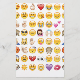 emoji stationery