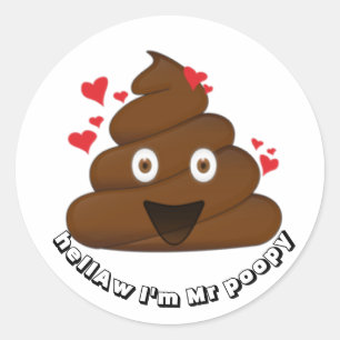 Emoji Sticker Poop