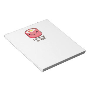 Emoji Sushi Roll Notepad
